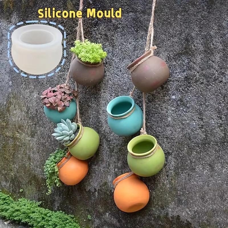 Candle Making Moulds - Silikon Saksı Kalıpları, Reçine Kalıpları, Epoksi