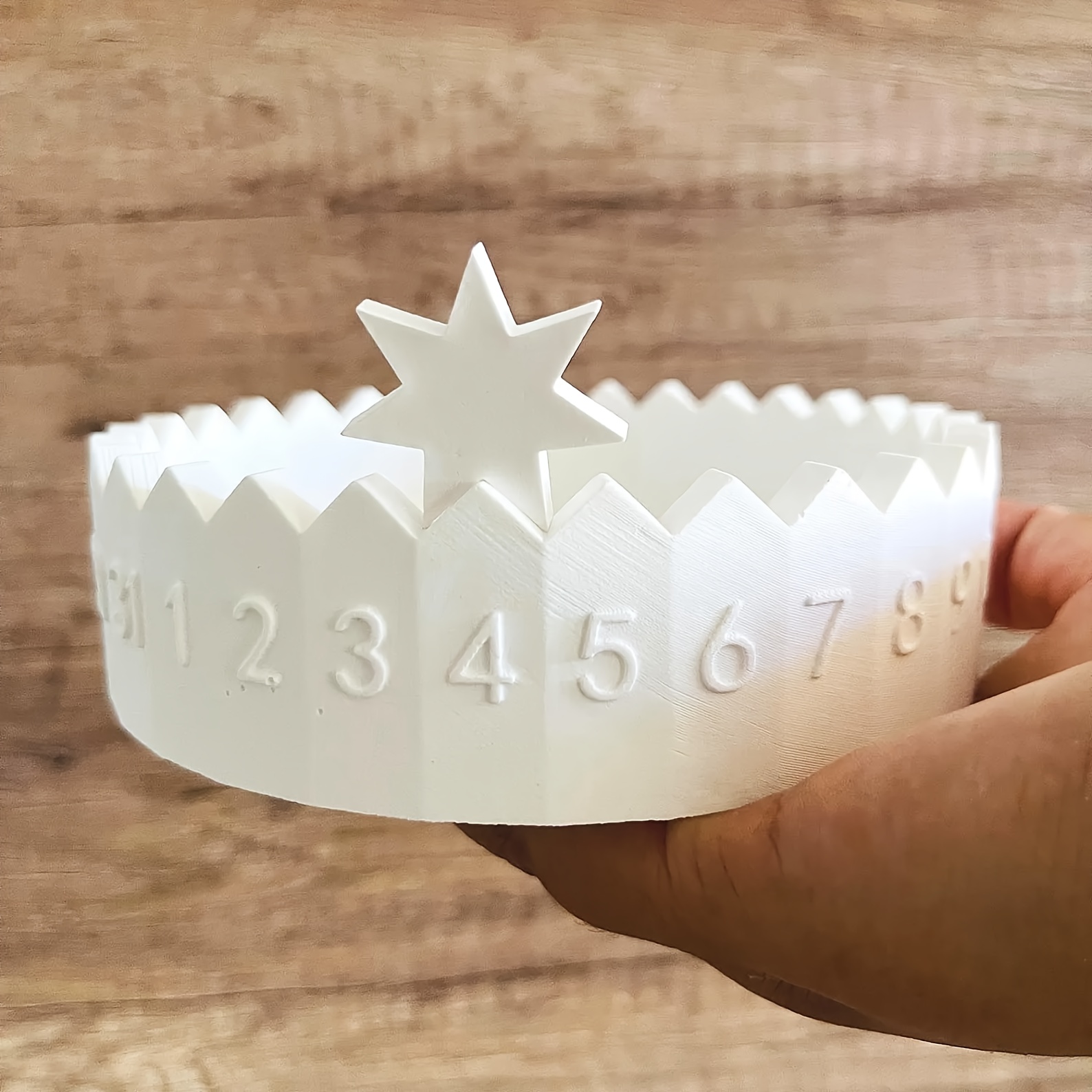 Candle Making Moulds - 1 set Advent Takvimi Silikon Kalıp