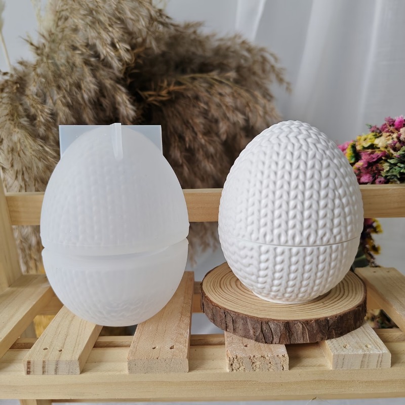 Candle Making Yarn - DIY Örgü İpliği Yumurta Şeklinde Oval