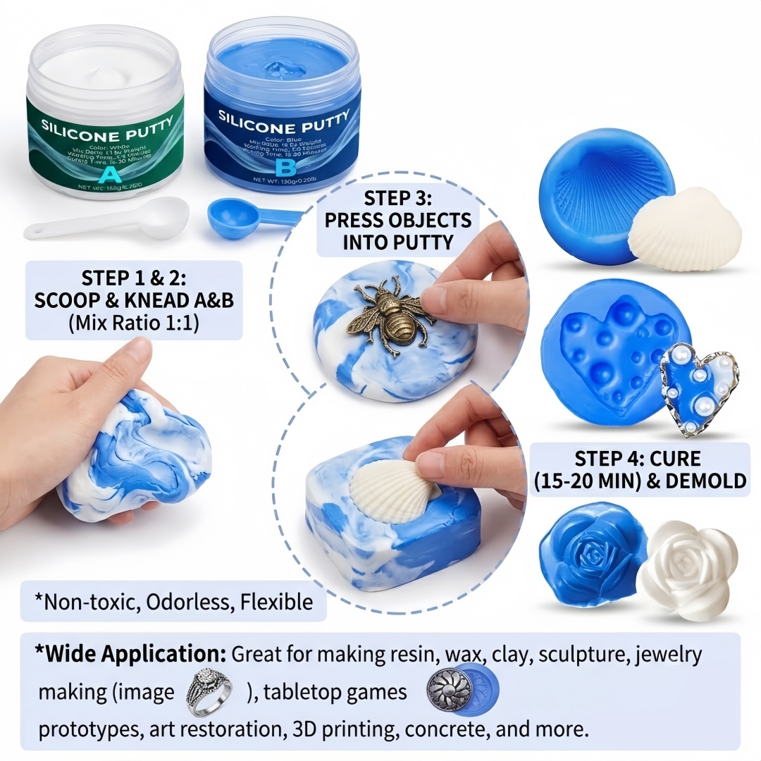 Silikon Macun Kalıp Yapım Malz - Candle Making Moulds incelemesi ve fiyatı