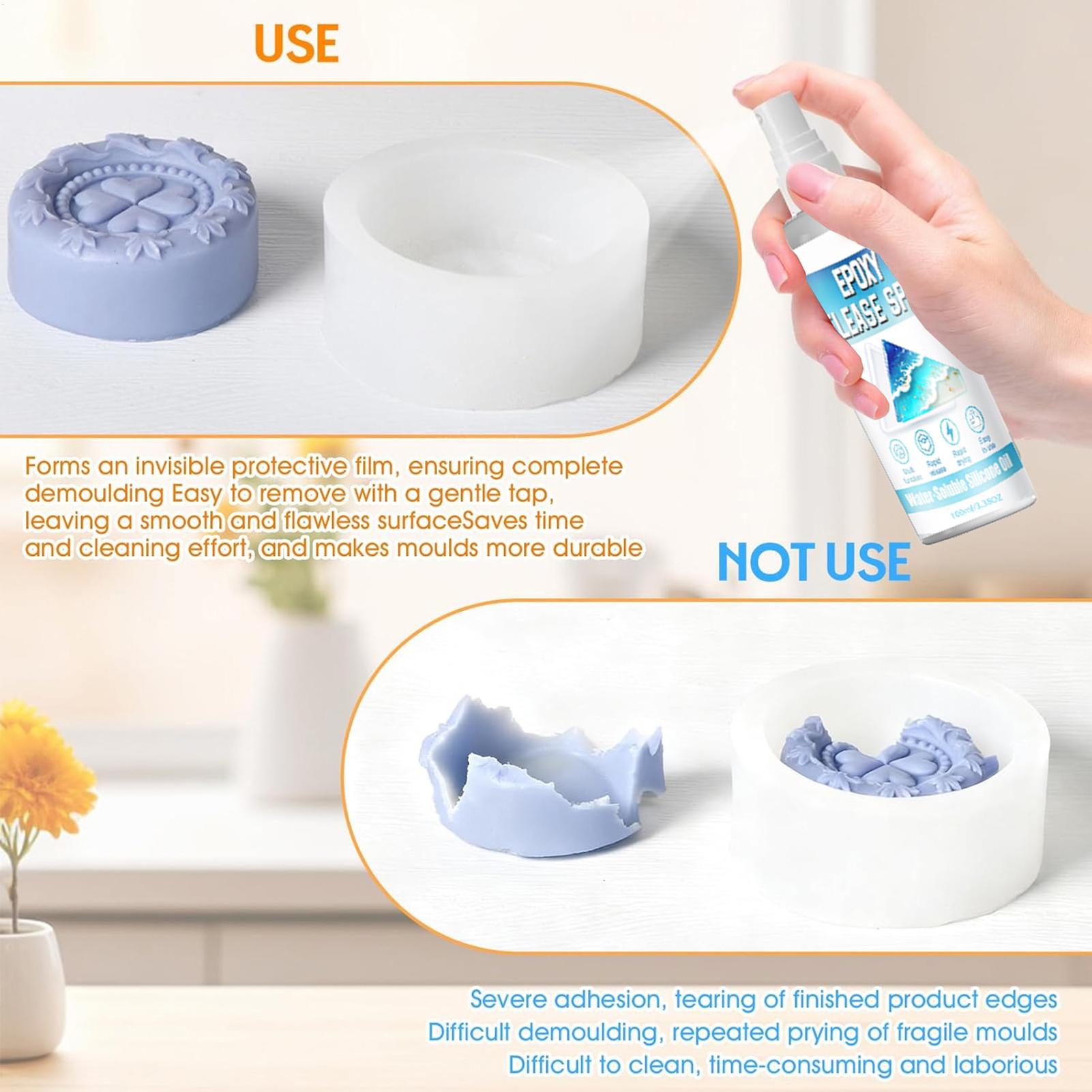 Silikon Çıkarma Spreyi Epoksi  - Candle Making Moulds incelemesi ve fiyatı