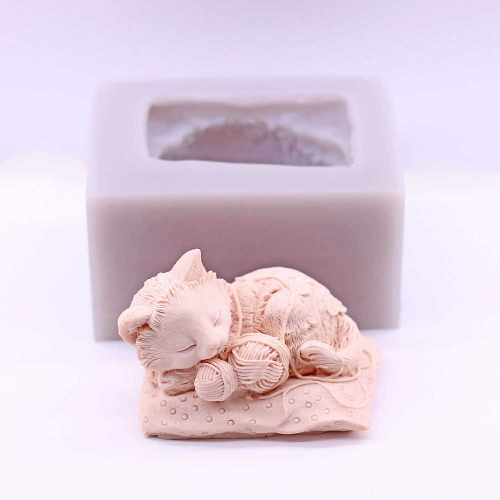3D Kedi İplik Topu ile Oynayan - Candle Making Yarn incelemesi ve fiyatı