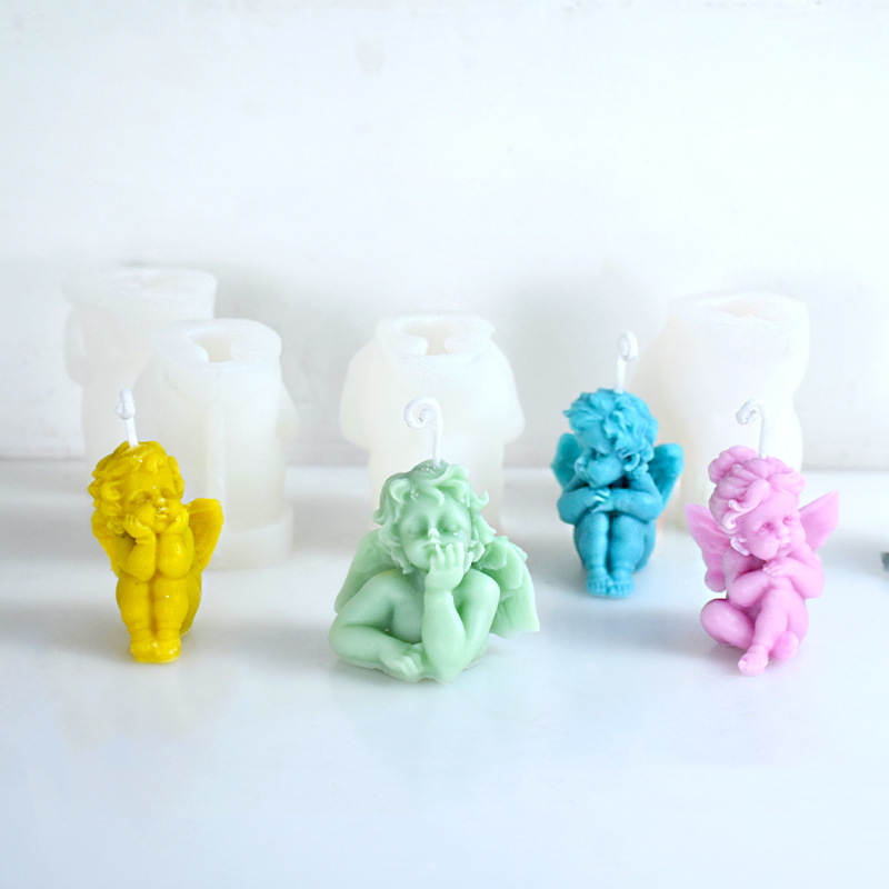 3D Güzel Melek Çocuklar Mum si - Candle Making For Kids incelemesi ve fiyatı