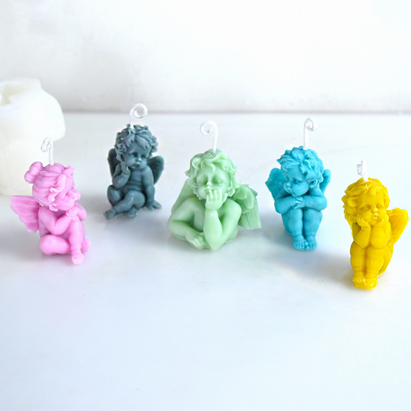 3D Güzel Melek Çocuklar Mum si - Candle Making For Kids incelemesi ve fiyatı