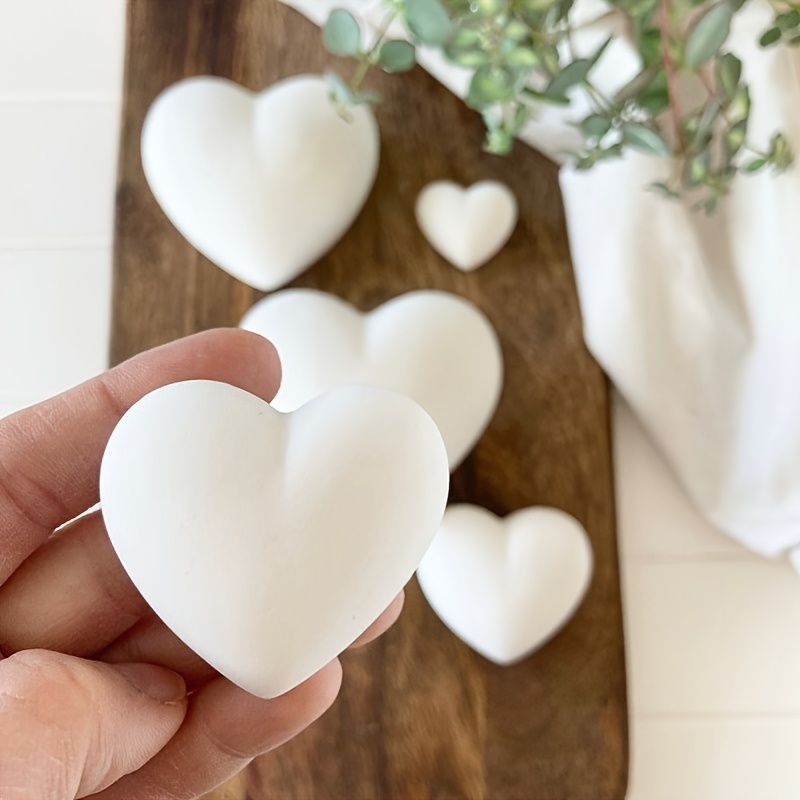 5 adet Kalp Şeklinde Alçı Mum  - Candle Making Moulds incelemesi ve fiyatı