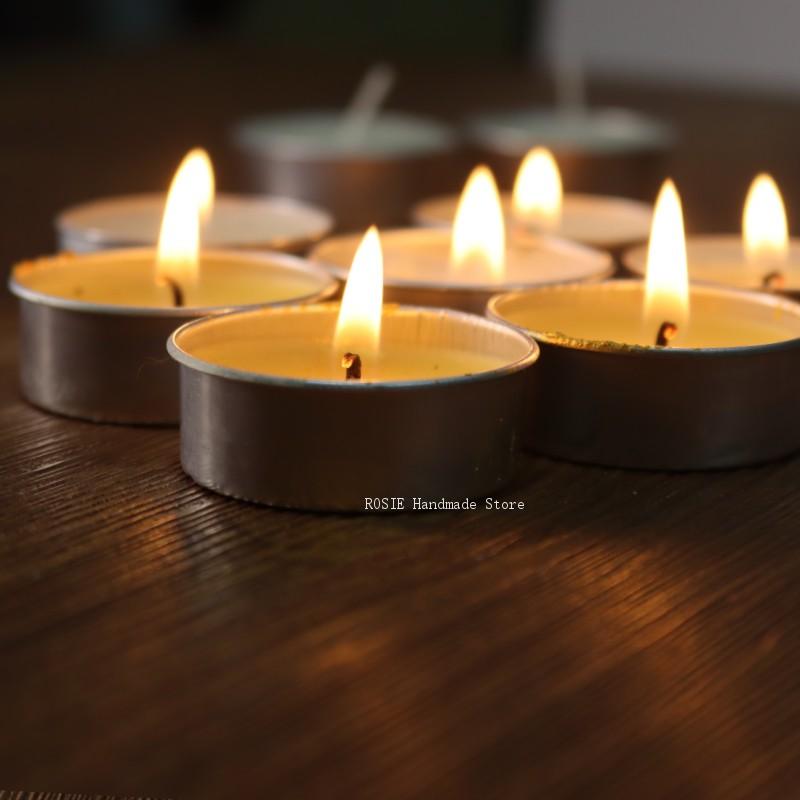 Boş çay balmumu dairesel alümi - Candle Making Video incelemesi ve fiyatı
