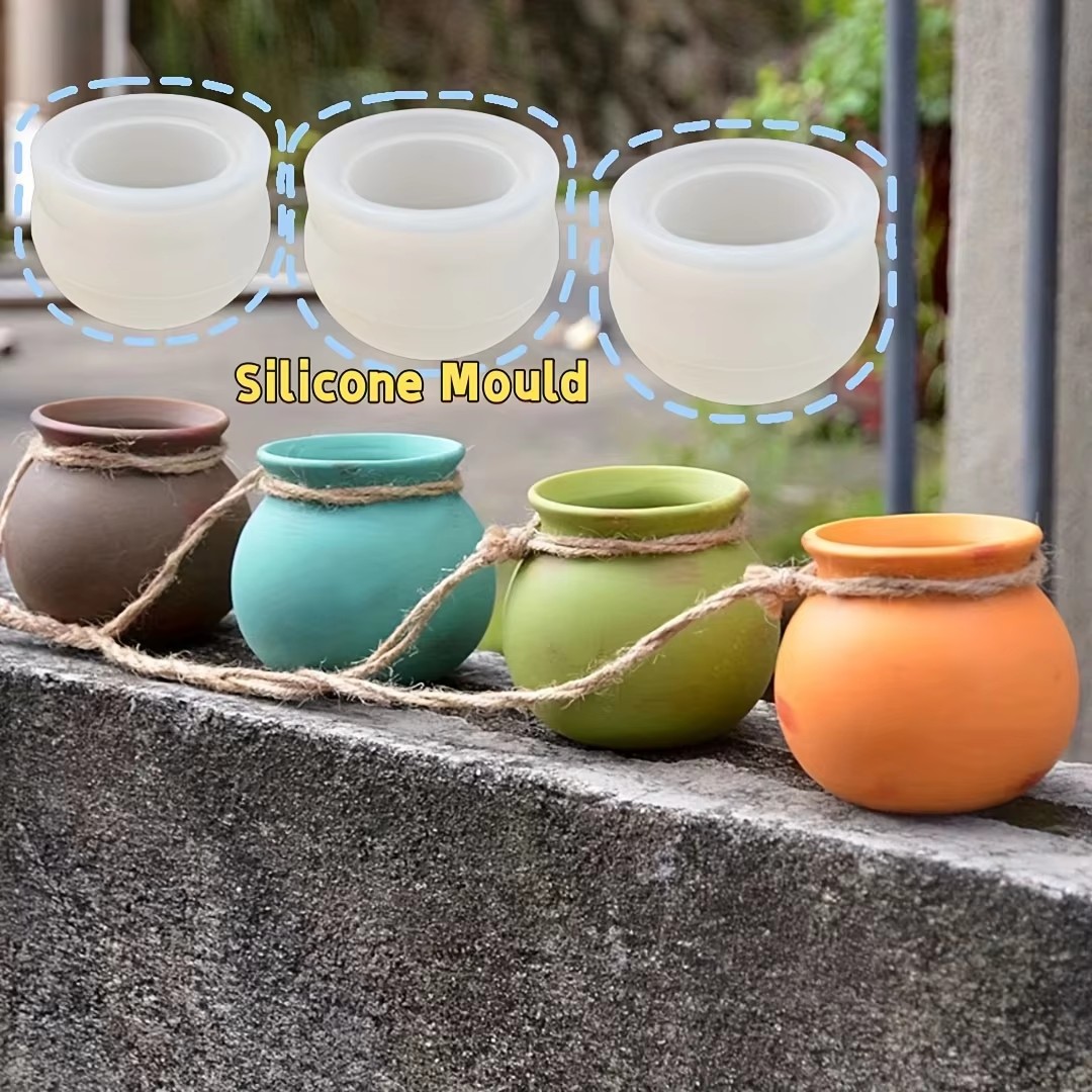 Silikon Saksı Kalıpları, Reçin - Candle Making Moulds incelemesi ve fiyatı