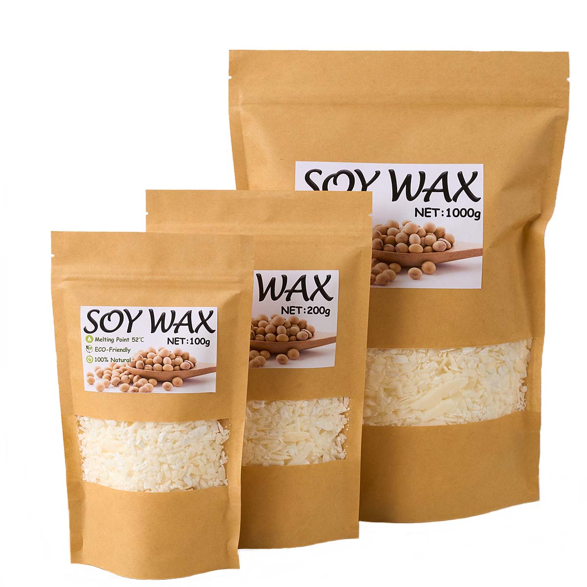 1 Pound Saf Beyaz Soya Balmumu - Candle Making Video incelemesi ve fiyatı