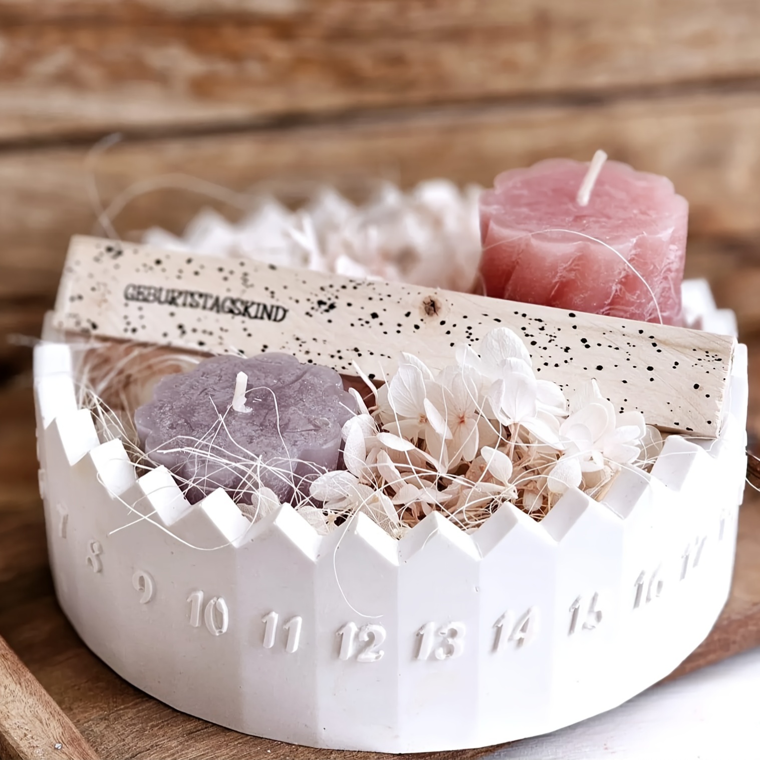 1 set Advent Takvimi Silikon K - Candle Making Moulds incelemesi ve fiyatı