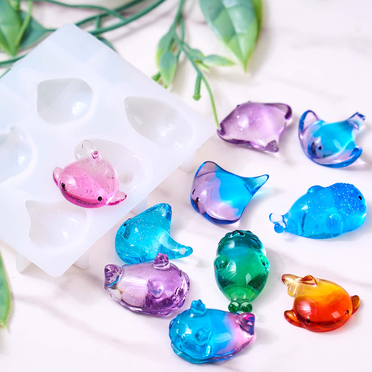 3D Şifalı Kawaii Manta Ray Bal - Candle Making Moulds incelemesi ve fiyatı