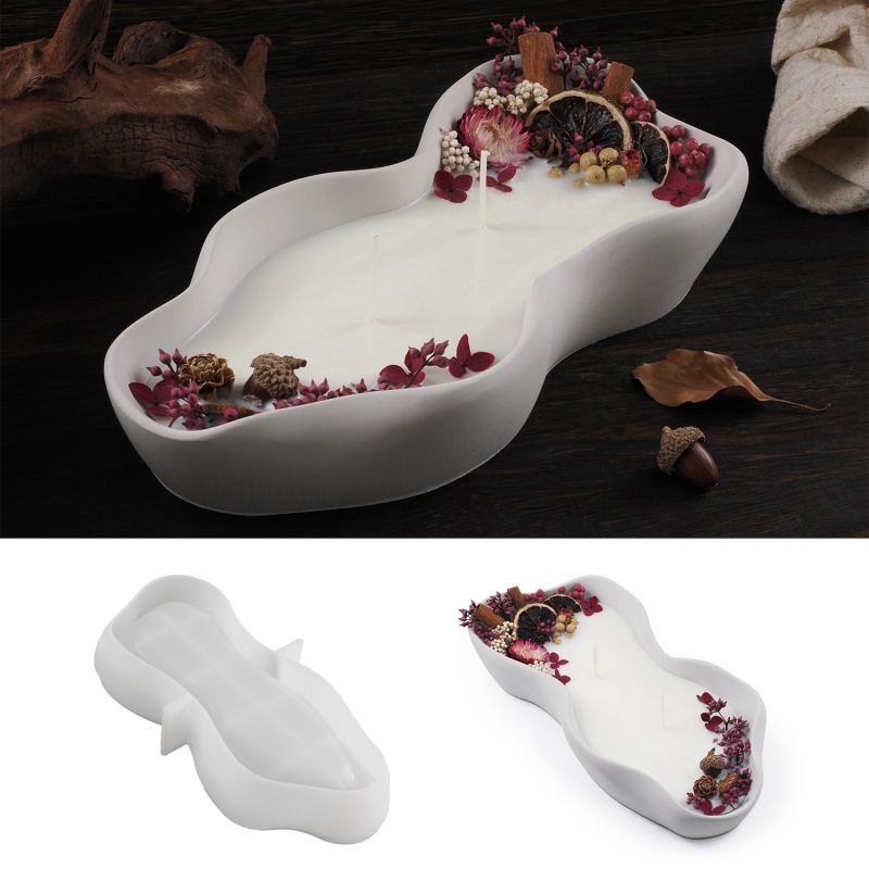 DIY Düzensiz Dalga Mum Kase si - Candle Making Moulds incelemesi ve fiyatı