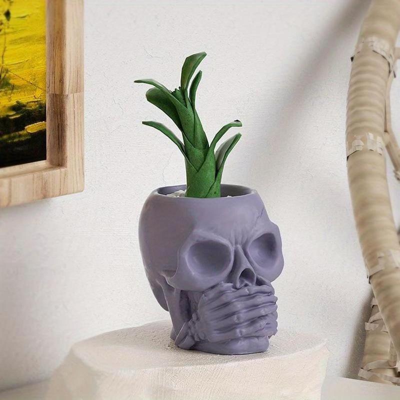 3D Kafatası Silikon Reçine Kal - Candle Making Moulds incelemesi ve fiyatı