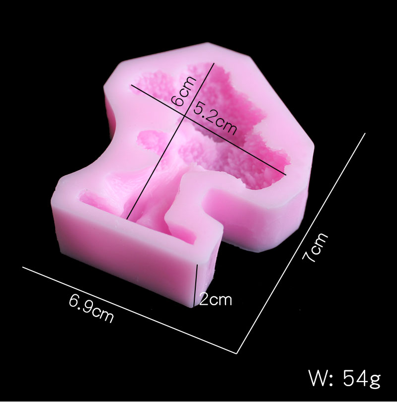 Çam ağacı silika jel kalıp DIY - Candle Making Moulds incelemesi ve fiyatı