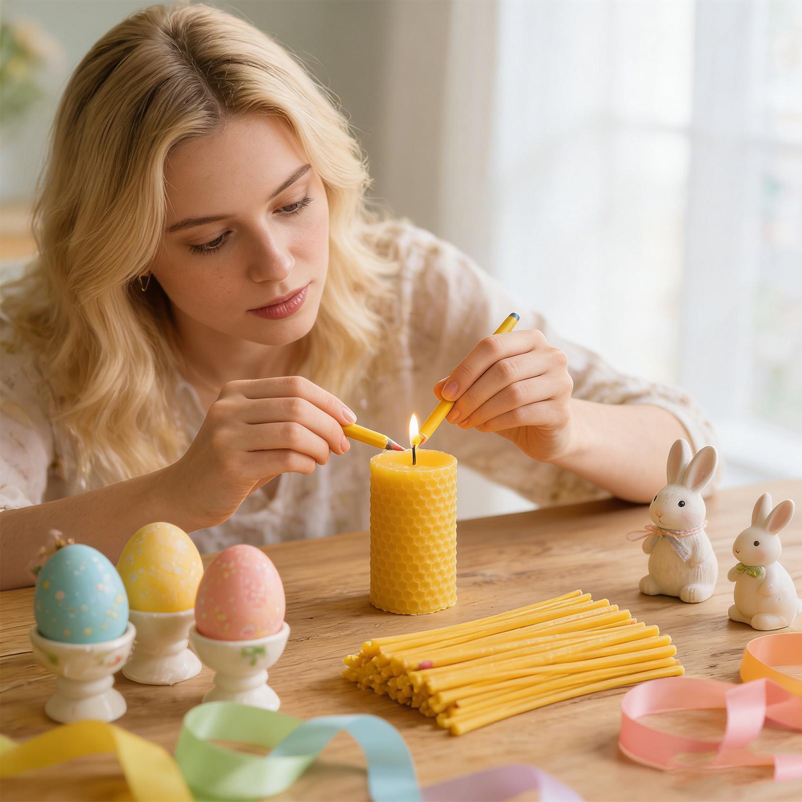 Yumurta Süsleme Balmumu Çubukl - Candle Making With Beeswax incelemesi ve fiyatı