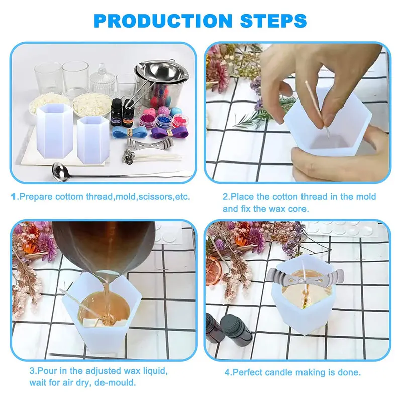 Silindir Silikon Mum Kalıpları - Candle Making Video incelemesi ve fiyatı