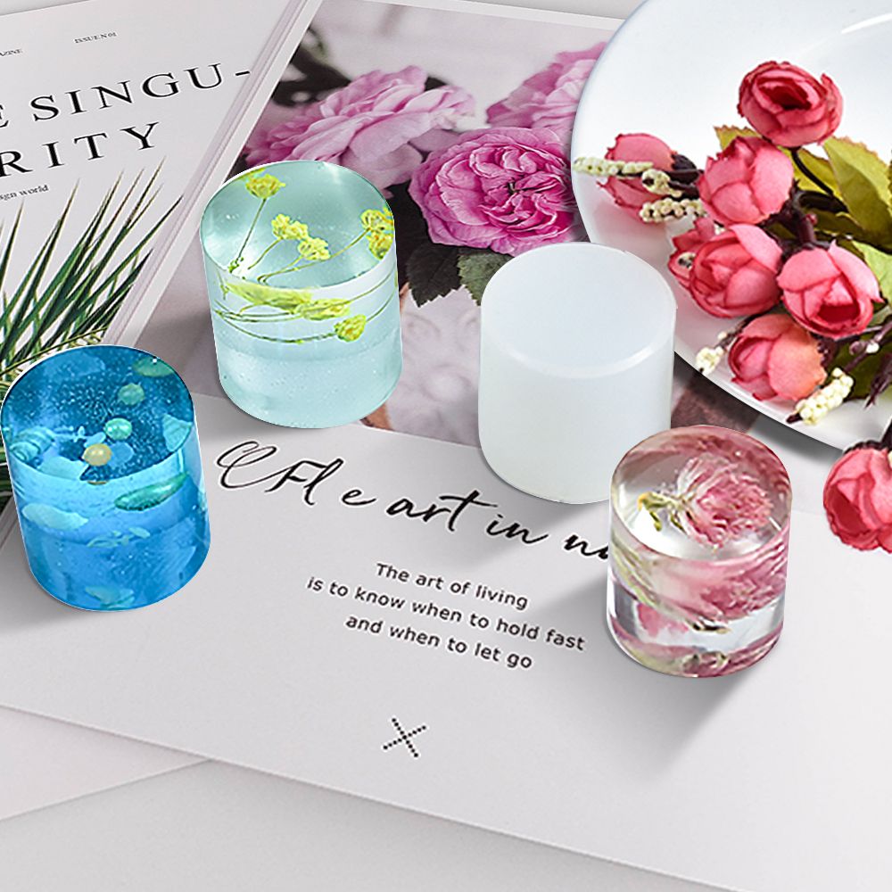 3D silindir silikon mum kalıp  - Candle Making Video incelemesi ve fiyatı