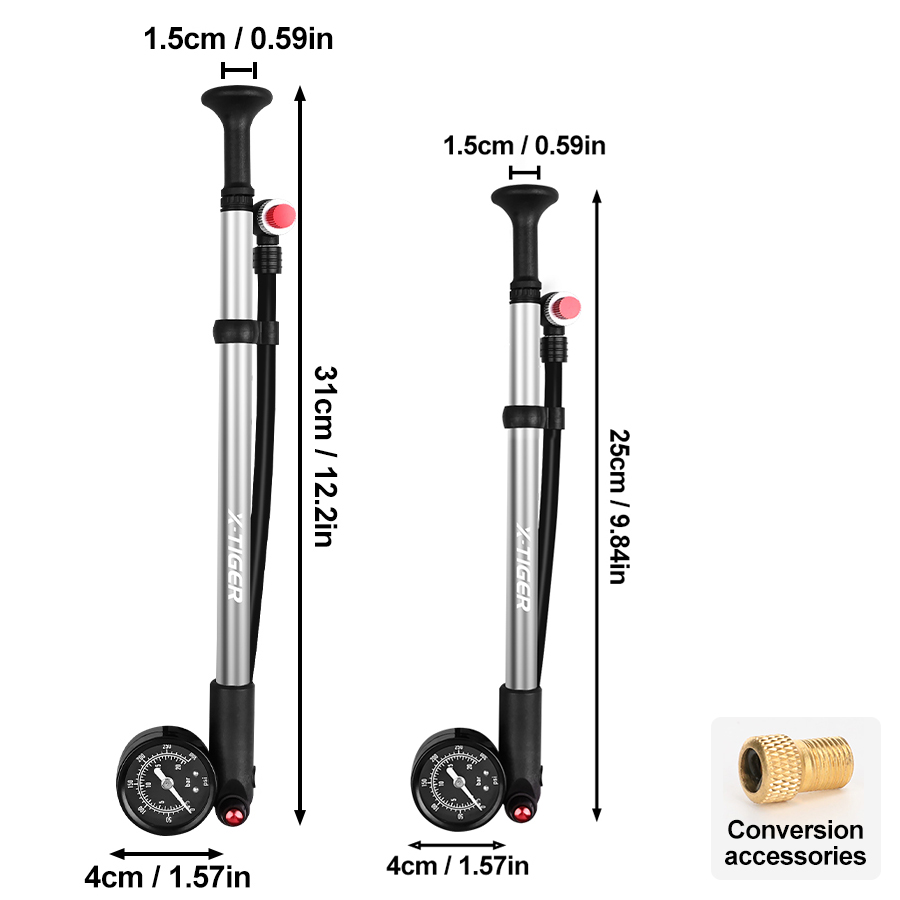 X-TIGER 300PSI bisiklet pompas - Candle X incelemesi ve fiyatı