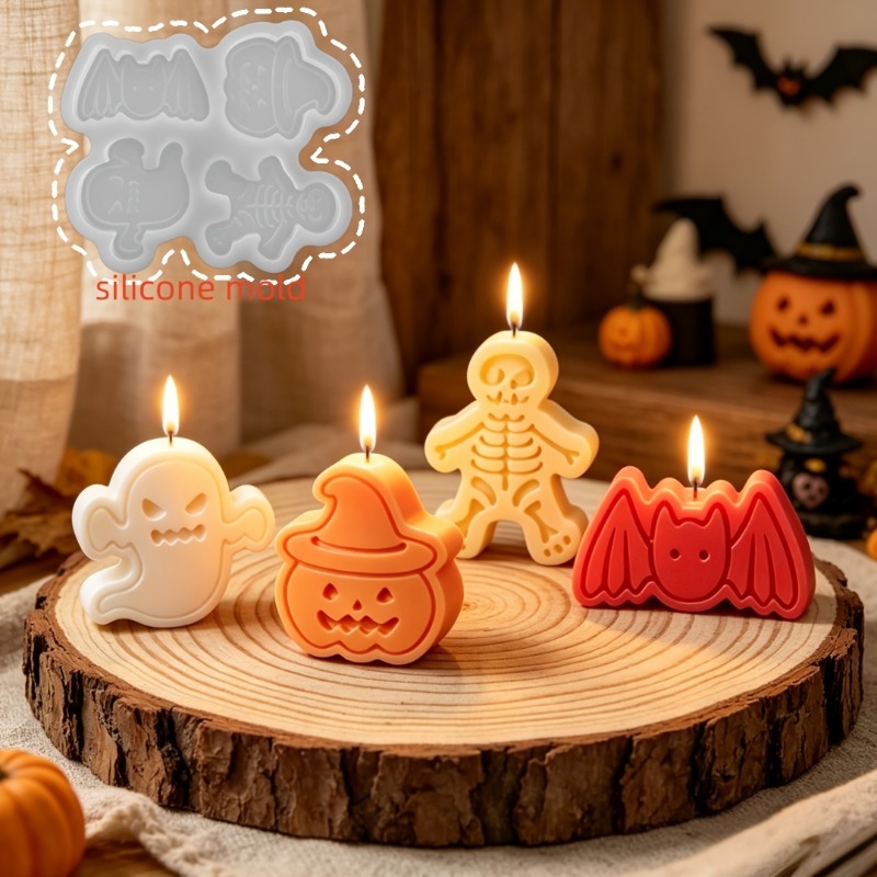 4 bölmeli silikon reçine kalıp - Candle Making Moulds incelemesi ve fiyatı